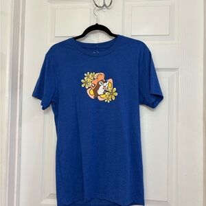Me’s Short Sleeve Blue Buc-Ees T-Shirt